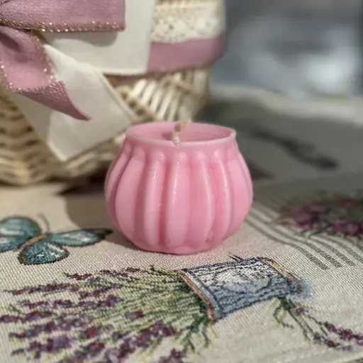 Пасхальная свеча розовая фигурная MIS LT - фото 1