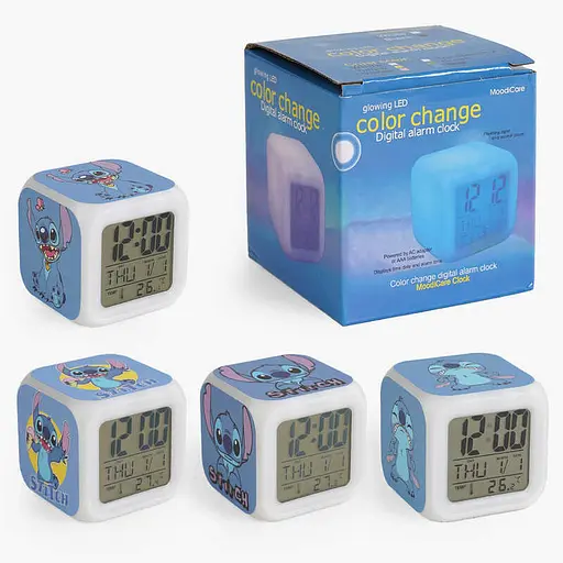Часы, герои, будильник, подсветка (в ассортименте) - фото 3