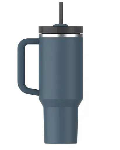 Термокружка Stanley The Quencher H2.O FlowState Navy Blue (1081-10-11824-154) - фото 2