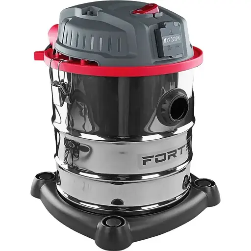 Пилосос Forte VC2016S для вологого та сухого прибирання (83933) - фото 2