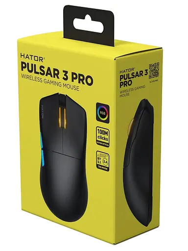 Миша HATOR Pulsar 3 PRO Wireless Black (HTM640) - фото 8
