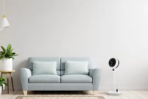 Ardesto Вентилятор підлоговий 50Вт пульт ДК дисплей чорно-білий - фото 5