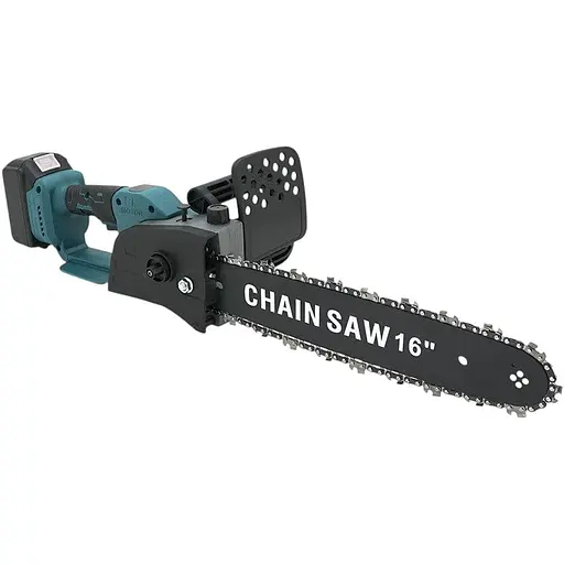 Акумуляторна ланцюгова пила Voltronic Chain Saw 16″ 36V зарядний пристрій + 2 акумулятори