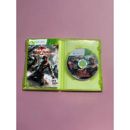 Диск с игрой на Xbox 360 лицензия Dead Island, игра на Xbox 360 Dead Island