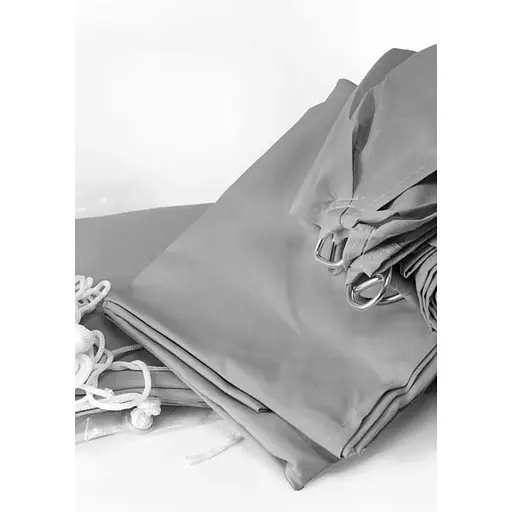 Тент-парус Jumi Garden солнцезащитный 3,6 х 3,6 х 3,6 м серый - фото 5