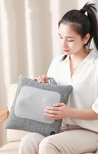 Массажная подушка для шеи и плеч с подогревом 759 АМ Роликовый массажер - фото 10