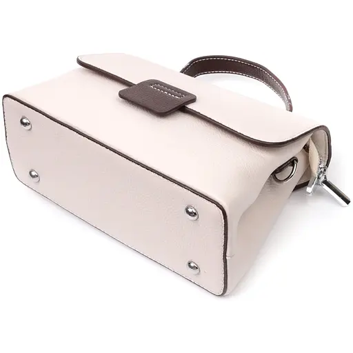 Сумка сэтчел для женщин Vintage из натуральной кожи 24.5х17.5х10 см sum0028989 - фото 5