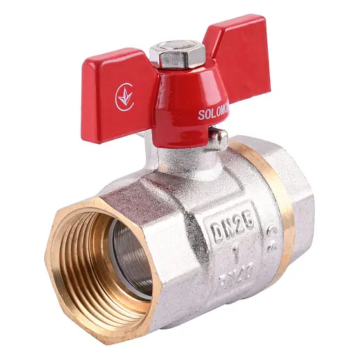 Кран кульовий прямий Solomon 1″ ВВ КБ PN40 В1007 - фото 2