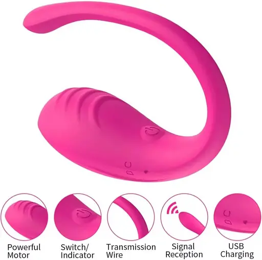 Багатофункціональний вібратор для пар, анально-вагінальний стимулятор, інтимна іграшка - фото 4