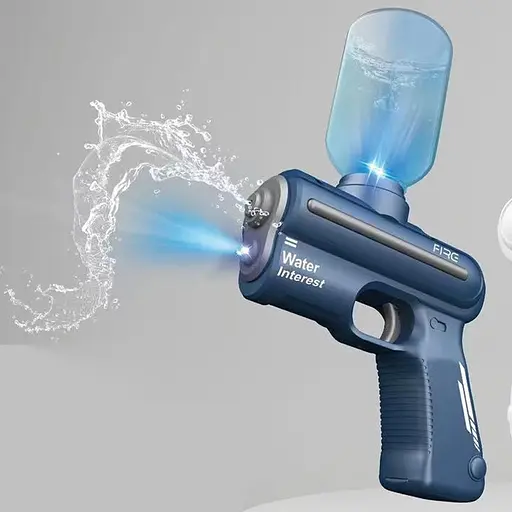 Водяний акумуляторний пістолет Water Gun 9007B (200ml) with lithium battery Blue - фото 2