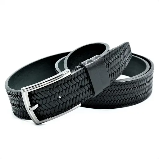 Ремінь шкіряний Le-Mon чоловічий 110-125 см acs0021978 - фото 2