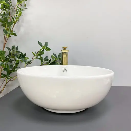 Умивальник VBI Brunico S white накладний VBI-015201, Білий - фото 5