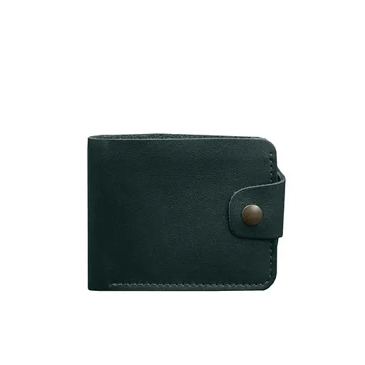 Кожаный портмоне 9.1 Зеленый - фото 9