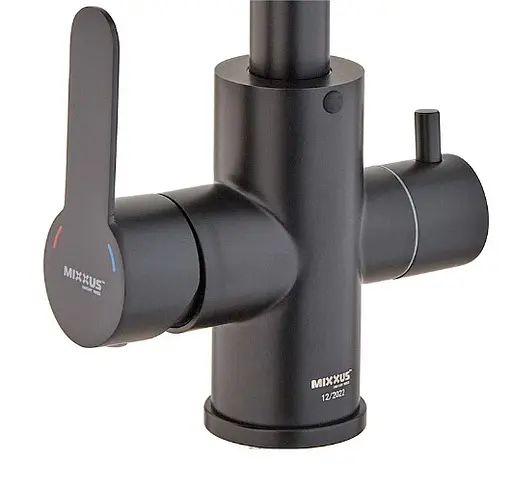 Змішувач для кухні Mixxus DAX-021-G Black з виходом для питнох води (MI6078) - фото 2