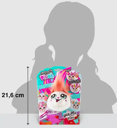 Набір Canal Toys Diy Airbrush Plush - Hair'iffic "Зроби зачіску - Піксі" (AIR038/2) - фото 5