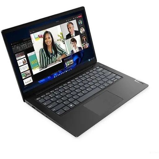 Ноутбук Lenovo V14 G4 FHD 14 inch AMD Athlon сріблястий 7120U 8GB 256GB SSD DOS чорний - фото 2
