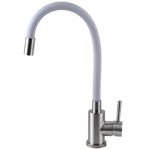 Змішувач для кухні EcoMix Alpen SBT3-203SG Сірий - фото 3