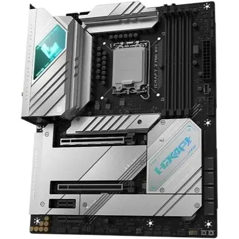 Материнская плата Maxsun LGA1700, iCraft Z790 WIFI, Z790, 4xDDR5, Int.Video(CPU), 4xSATA3, 1xPCI-E 16x 5.0, 2xPCI-E 4x 3.0, 4xM.2 4.0, 1xPCI-E 1x, 2xRTL8125B, 4xUSB3.2/4xUSB2.0, 1xType-C, DP/HDMI, WIFI AX211, 20 фаз, отладка, ARGB, ATX (MS-iCraft Z790 WIFI)