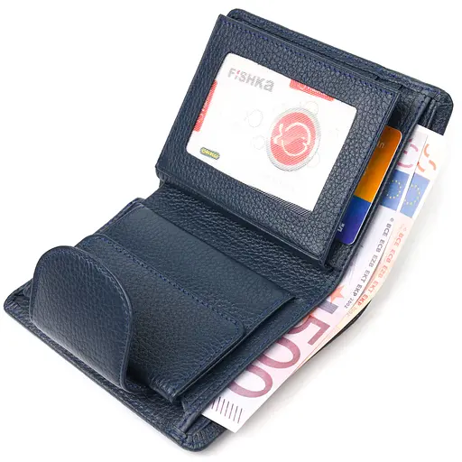 Кожаный женский кошелек Canpellini 10х13х1.5 см acs0025182 - фото 5