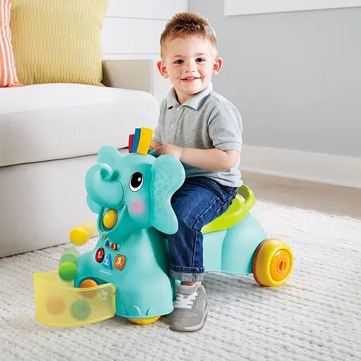 Розвиваючий центр Infantino Мій слоник 3 в 1 інтерактивний (217023I) - фото 4