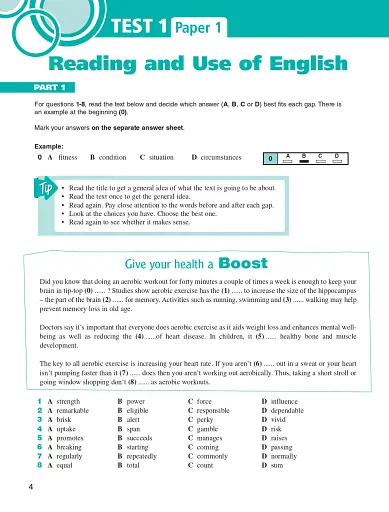 FCE for Schools Practice Tests 1. Student's Book - фото 3