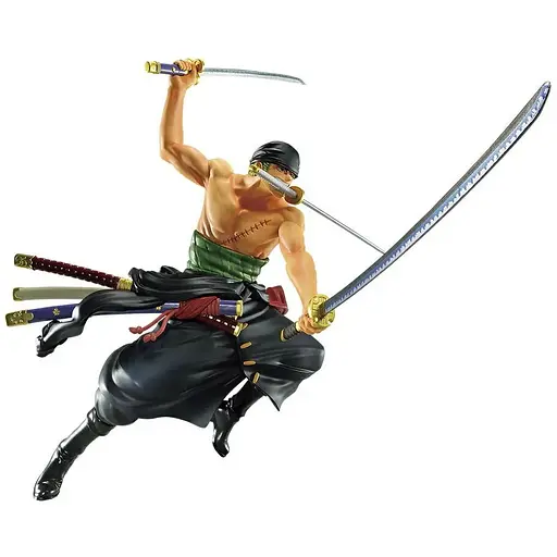 Коллекционная фигурка Bandai Spirits One Piece The Roronoa Zoro Ван Пис Зоро A 18 см BS OP Z A 18 - фото 1
