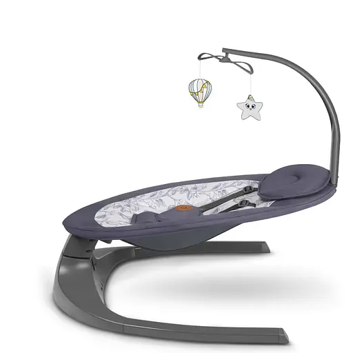 Кресло-качели Lionelo Ralf Grey White (LO-RALF GREY WHITE) - фото 4