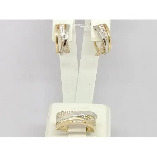 Золоті сережки Імперія золота з фіанітами. СВ1204КИ - фото 6