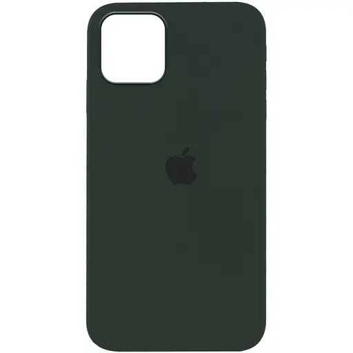 Чохол Silicone Case Full Protective (AA) для Apple iPhone 12 Pro / 12 (6.1) Зелений / Cyprus Green - фото 1