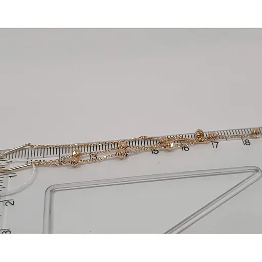 Золотые серьги-протяжки Tango. 580109 - фото 5