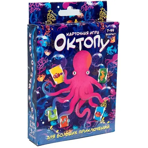 Настольная игра Strateg Октопа на русском языке (30329)