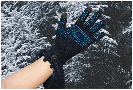 Рукавиці водонепроникні Dexshell ThermFit 3.0 Gloves Dark Blue S (1047-DG12402HTB-S) - фото 2