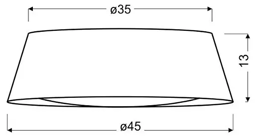 Стельовий світильник Candellux 14-62994 Girl - фото 3