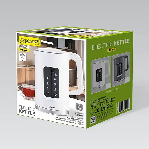 Электрочайник Maestro MR-024-White - фото 3