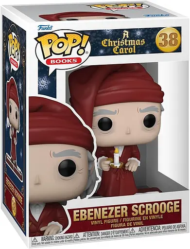 Фигурка Funko Pop Рождественская история Эбенезер Скрудж Christmas Carol Ebenezer Scrooge 10 см FP CC S 38 - фото 2
