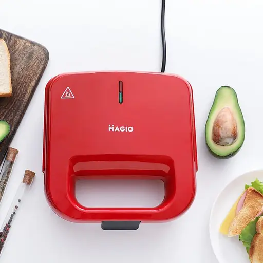 Електрична бутербродниця Magio MG-376 з антипригарним покриттям - фото 4