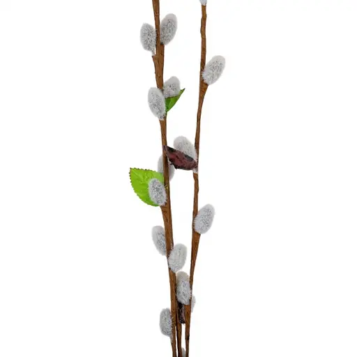 Штучна гілка верби Elisey Котики 65 см 9225-001 коричнева - фото 2