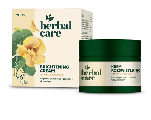 Крем осветляющий Витамин С и настурция Herbal Care Farmona 50 мл - фото 1