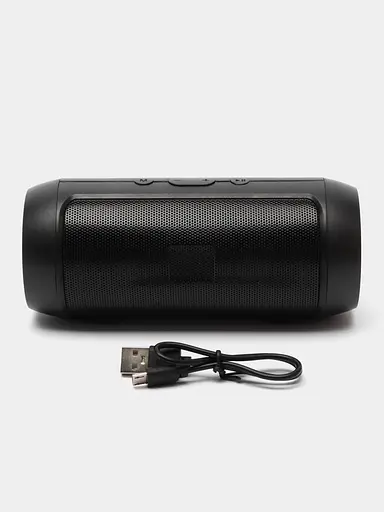 Музична портативна вluetooth колонка Charge Mini J006 Бумбокс 1500 мАг 3Вт підтримка microSD Чорний - фото 6