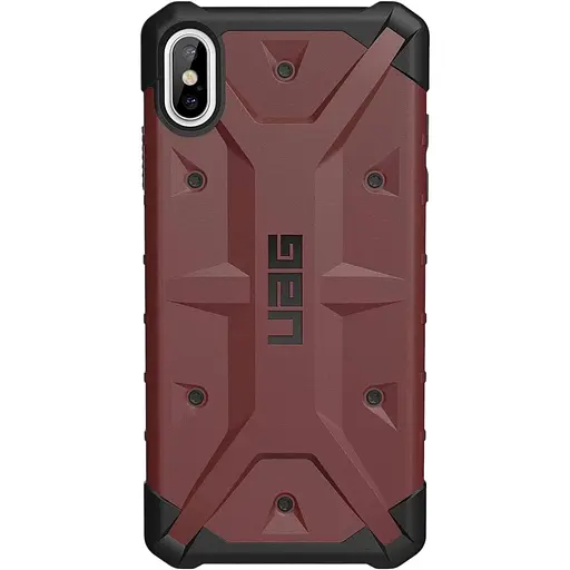 Оригинальный противоударный чехол UAG Pathfinder для iPhone XS Max (6.5") Carmine Red (111107119696)