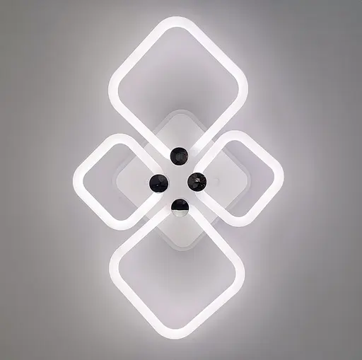 Світильник з LED кільцями, що розсіює світло на 360° Line.F A 2837/2+2 RGB LED - фото 8