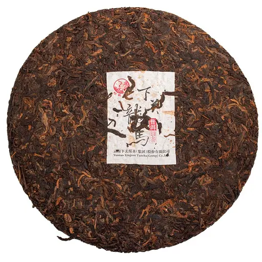 Шу пуер Сягуань 2016 р. - млинець, 357 г - фото 2