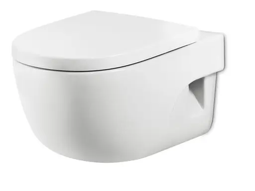 Унитаз подвесной Roca Meridian-N Compact укороченный A346248000, Белый - фото 1