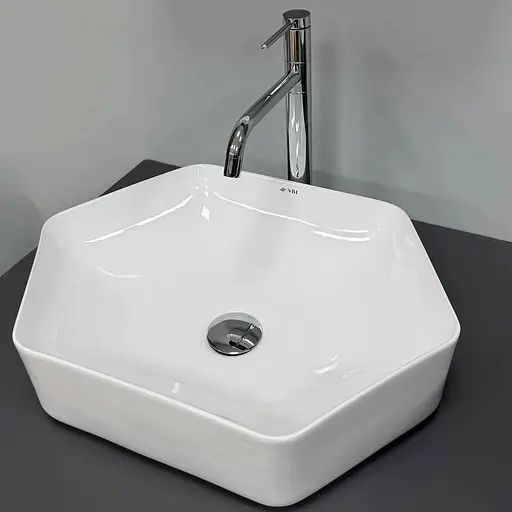 Умивальник VBI Quaglio white накладний VBI-012622, Білий - фото 1