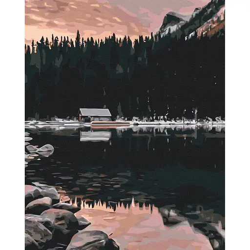 Картина по номерам "На краю світу" Brushme BS52840 40 x 50 см