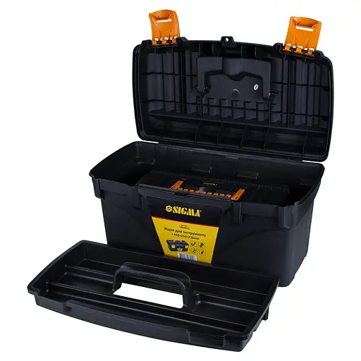 Набор ящиков для инструмента 2в1 Sigma 320×165×136мм, 432×250×238мм 7403871 - фото 7