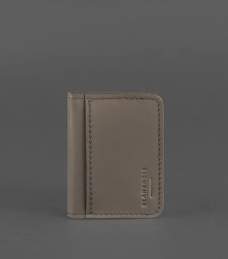 Кожаная обложка для ID-паспорта и водительского заседания 4.0 темно-бежевая - фото 1