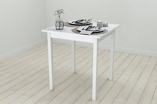 Стіл кухонний Ferrum-decor Дієго 75x70x70 Білий ДСП Білий 16мм (FRD-106293) - фото 4