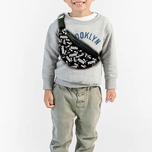 Набір дитячий PUMA рюкзак 36х27см сумка-бананка, кружка з принтом для хлопчика (01637) - фото 3