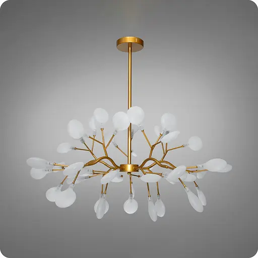 Люстра підвісна 517 Dlight на 45 ламп Золото (01963) - фото 2